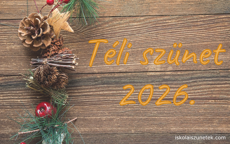 Téli szünet 2026